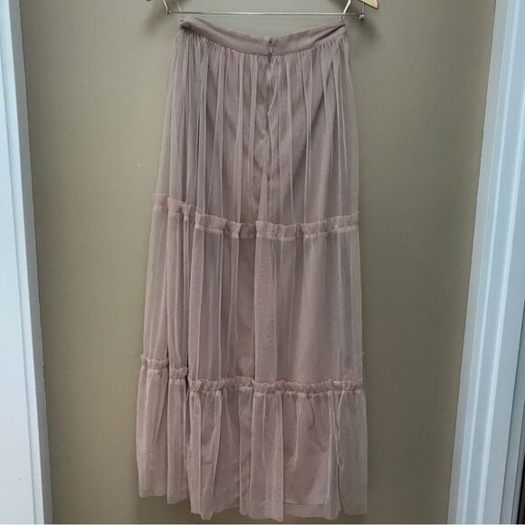 Maya Bluch Colored Flowing Tulle Skirt (8) - Picture 12 of 15